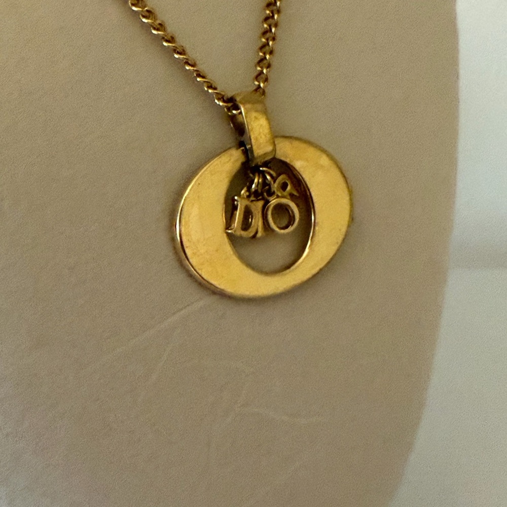 Vintage Refurbished Christian Dior Pendant Necklace - Picture 5 of 17